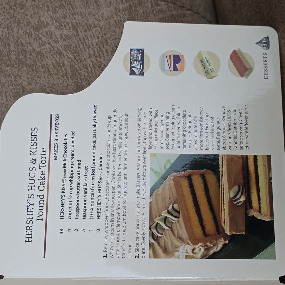 Hershey's Kisses Brand Recipe Book - Picture 9 of 9